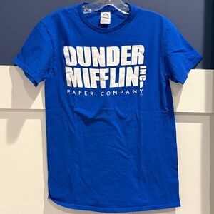 Delta Blue Dunder Mifflin Tee Size S